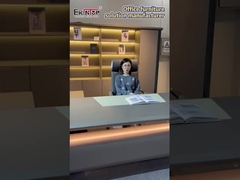 میز اداری چوبی سازگار با محیط زیست برای دفتر خانگی صندلی های میز کامپیوتر