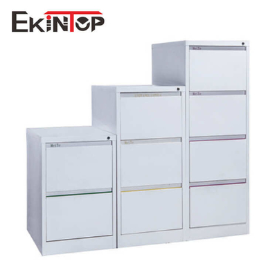کابینت بایگانی 3 کشو قفل دار سفید فولادی ضد زنگ ضد آب برای دفتر