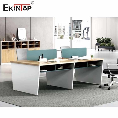 دوخت بدون درز رنگی ایستگاه کاری اتاقک مدرن Ekintop برای دفتر
