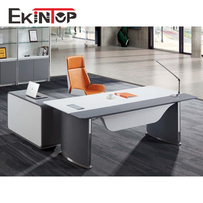 میز کامپیوتر اجرایی مدرن , میز تحریر مبلمان اداری 2400x2055x750mm