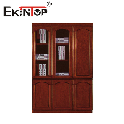 کمد بایگانی اداری جمع و جور رنگ کابینت انباری چوبی رنگ گردویی