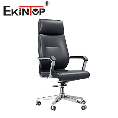صندلی اداری چرم طبیعی قابل تنظیم ارگونومیک به سبک مدرن OEM