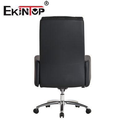 صندلی چرمی چرخشی راحت Boss Office صندلی اداری اداری PU تولید کننده چین