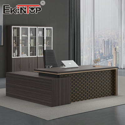 مبلمان اداری اجرایی میز اداری مقاوم در برابر رطوبت L شکل