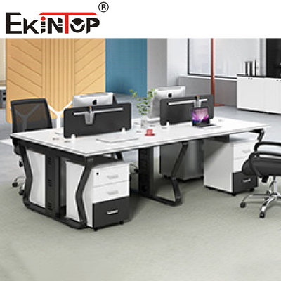 میز کار اداری مدرن برای مبلمان تجاری کابینت اداری میز سفید