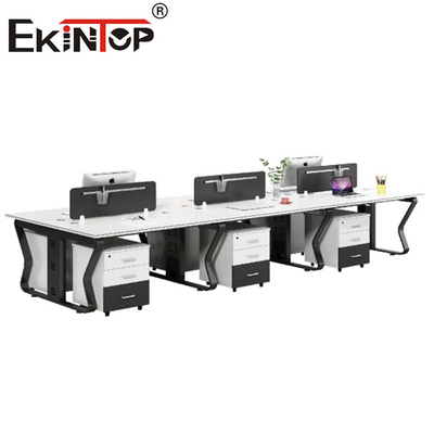 میز کار اداری مدرن برای مبلمان تجاری کابینت اداری میز سفید