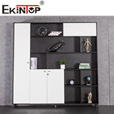قفسه کتاب چوبی کابینت فایل نسوز 4 کشو برای مبلمان اداری