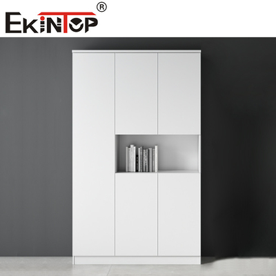 قفسه کتاب چوبی کابینت فایل نسوز 4 کشو برای مبلمان اداری