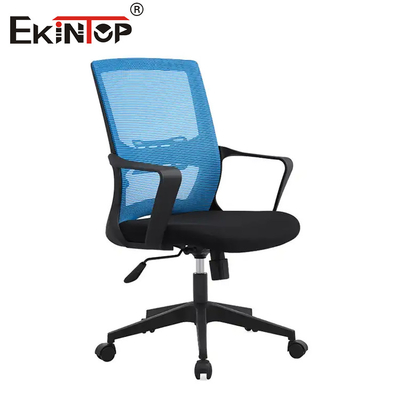 صندلی اداری ODM Chrome Armrest Mesh با عملکرد چرخش