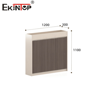 کابینت چوبی در سبک روستایی با فضای ذخیره سازی برای دفتر