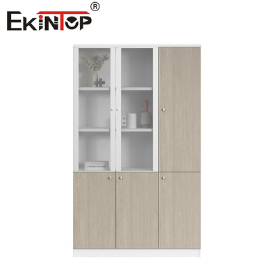 کابینت با کیفیت بالا با درب های شیشه ای