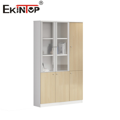 کابینت با کیفیت بالا با درب های شیشه ای