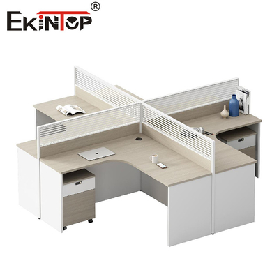 طراحی مبلمان اداری مدرن پارتیشن های چوبی میز کابینت اداری ایستگاه کاری