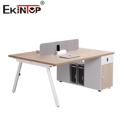 دفتر سبک صنعتی ایستگاه کاری میز اداری با کابینت ذخیره سازی