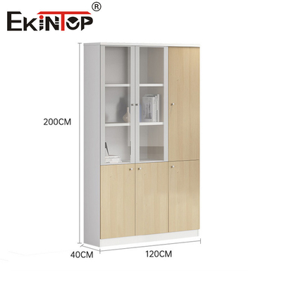 مبلمان اداری دفترچه دفترچه پرونده کابینت مواد چوبی برای ذخیره اسناد