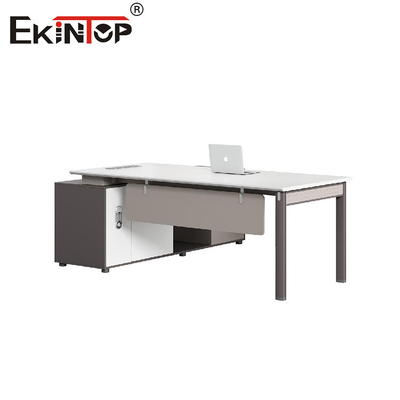میز اداری اجرایی قابل تنظیم با کابینت ذخیره سازی