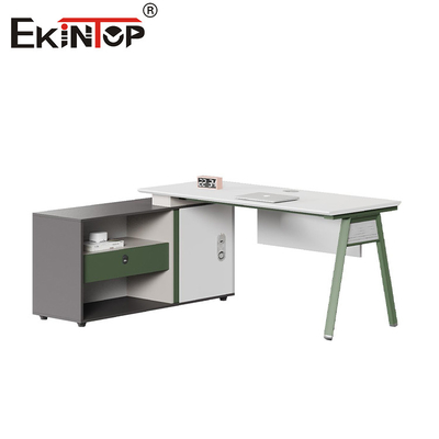 سبک قابل تنظیم با پارتیشن و کابینت ذخیره سازی ایستگاه کاری اداری