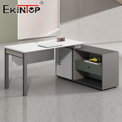 سبک قابل تنظیم با پارتیشن و کابینت ذخیره سازی ایستگاه کاری اداری