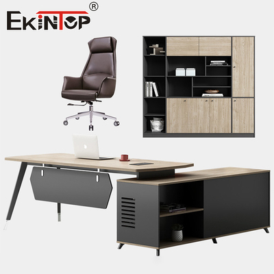میز کاربری چوبی با کشو کارگاه دفتر