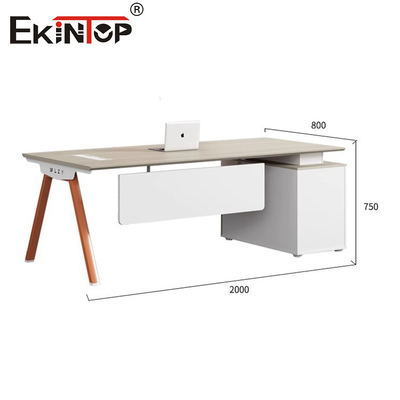 سبک مینیمالیست میز اداری سفید کابینت ذخیره سازی مبلمان میز ماژولار
