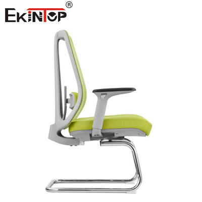 صندلی ارگونومیک Mid Back Directors Office Mesh Chair Height Adjustable Fabric Office Chair صندلی اداری که از پارچه ساخته شده است