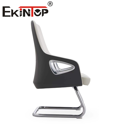 صندلی های اداری چرم اداری چرم Pu Leather سفید طراحی مدرن