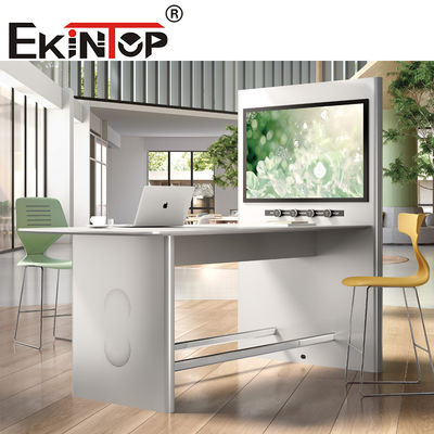 میز کنفرانس مستطیلی آلومینیومی قابل افزایش EKintop برای جلسات مذاکره اوقات فراغت