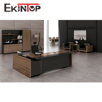 میز مدرن چوبی ملامینه L شکل 2400mm×1850mm×750mm ODM