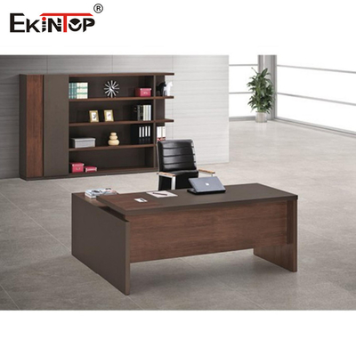 میز اداری به سبک آنتیک اجرایی برای پذیرش بال صنعتی 1600×800×760 میلی متر