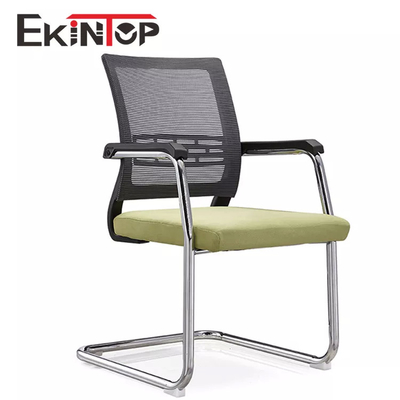 صندلی تجاری ارگونومیک ویزیتور Ekintop با پایه آبکاری
