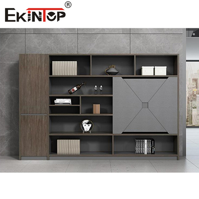 کتابخانه لوکس 4 کشو فایل جانبی کابینت ذخیره سازی فایل چوبی OEM ODM