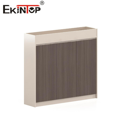 کابینت چوبی در سبک روستایی با فضای ذخیره سازی برای دفتر